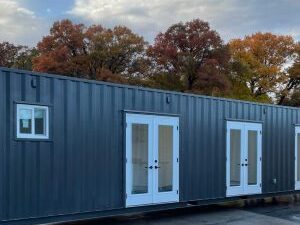 40FT HOME CONTAINER BLUE