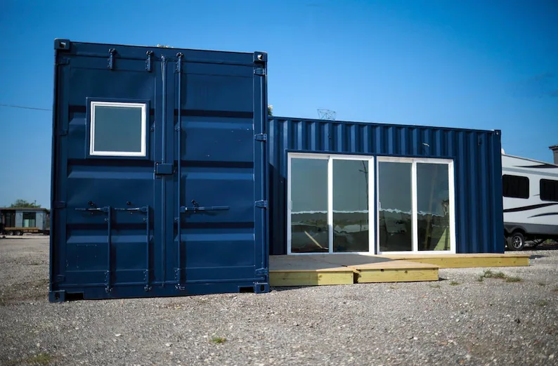 Shipping Container Tiny Home 40ft 2 0f 20ft with Full Bathroom