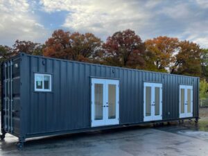 40FT HOME CONTAINER BLUE