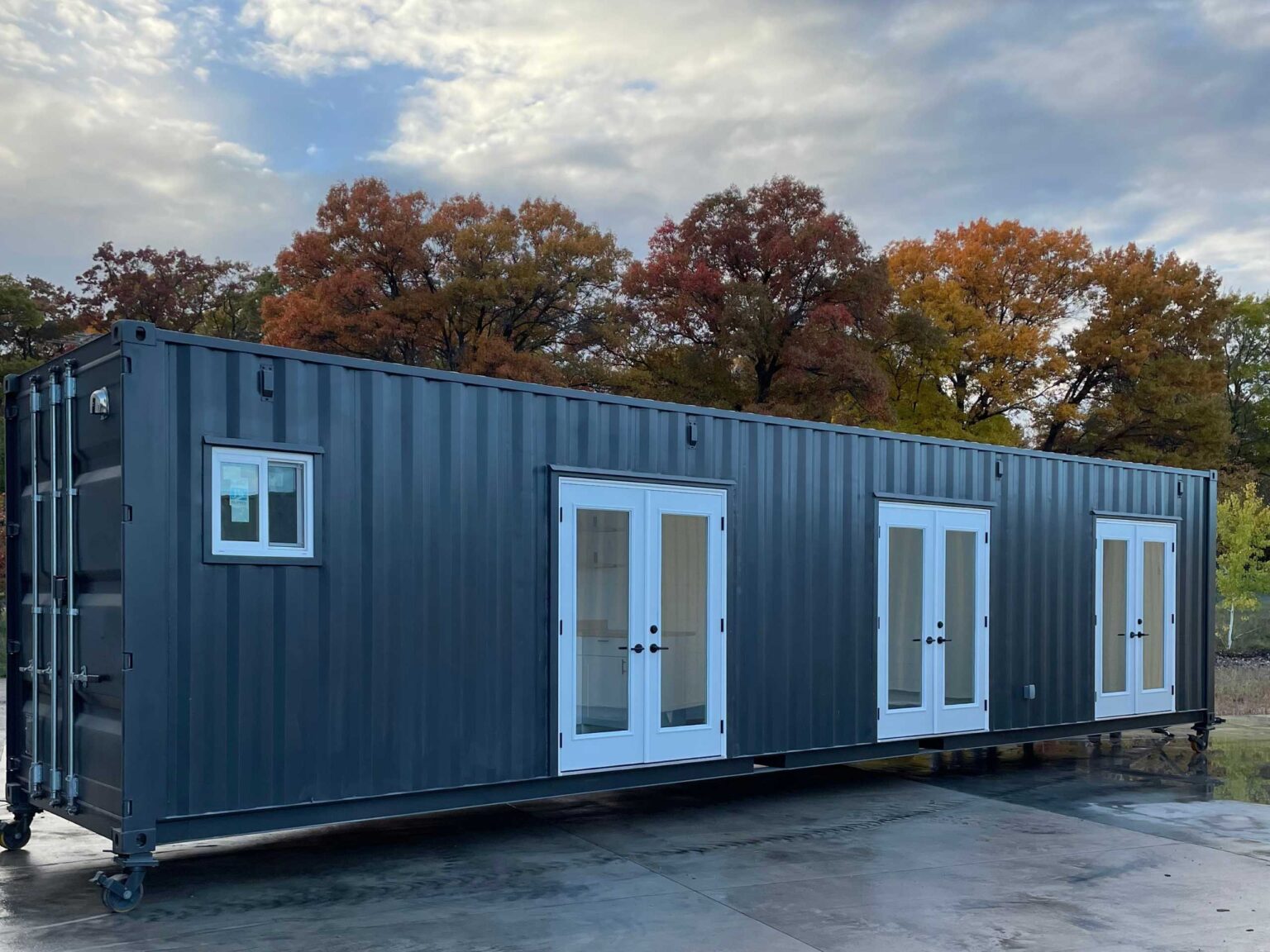40FT HOME CONTAINER BLUE