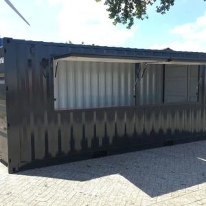 20FT BAR CONTAINER BLACK
