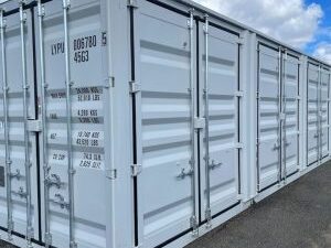 40ft Shipping Container White