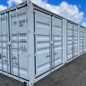 40ft Shipping Container White